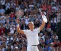 Wimbledon PICS: Anderson shocks Federer; Djokovic in semis for 8th time