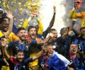 PHOTOS: France overpower Croatia to win second World Cup