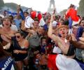 PIX: French fans go wild from Paris to Moscow after World Cup win