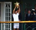 Wimbledon champion Djokovic flying high again after 'turbulence'