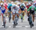 Tour de France: Sagan wins third stage, Thomas retains overall lead