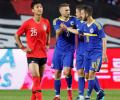 WC warm-ups: Visca hat-trick spoils South Korea farewell