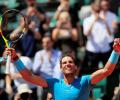 French Open PIX: Nadal overcomes hiccup, to face Del Potro in semis