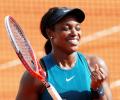 French Open PHOTOS: Stephens downs Keys to set up Halep final