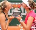 Czech duo Siniakova and Krejcikova win women's doubles