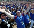 PHOTOS: Iceland fans warm up with Viking clap