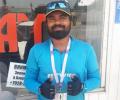 Kerala man cycles 4000km to Russia to watch World Cup