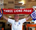 England fan ready to fly the flag for gay rights at World Cup