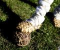 PHOTOS: Wearing bast shoes, fans test their skills at Mordovian soccer