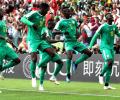 PHOTOS: Poland's mishaps help Senegal claim first African win