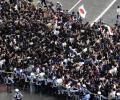 Japan's World Cup win over Colombia lifts mood after quake