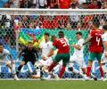 Ponderous Portugal spared embarrassment by Morocco's profligacy