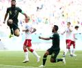 World Cup PIX: Australia keep campaign alive with draw against Denmark