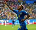 PHOTOS: Coutinho, Neymar strike late to guide Brazil past Costa Rica