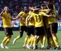 World Cup PHOTOS: Five-star Belgium demolish Tunisia