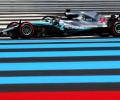 Hamilton on pole in France with Vettel third