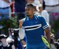 Dazzling Kyrgios downs Lopez to set up Cilic clash