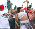 World Cup diary: Mexico fans wave gay pride flags in victory