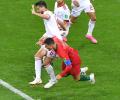 Ronaldo foul sets World Cup penalties record