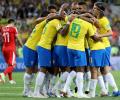 WC PIX: Brazil outclass Serbia to set up Mexico clash