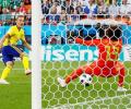 PHOTOS: Sweden rout Mexico but both qualify for last 16