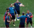 Harry the oracle otter predicts Spain victory over Russia