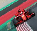 F1: Vettel smashes track record on penultimate day of testing