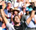 Del Potro ends Federer's run to win Indian Wells title