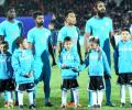 India football team's 13-match unbeaten run ends