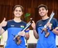 Sports Shorts: Bhaker-Anmol win air pistol mixed gold