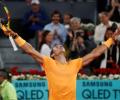 Madrid Open: Nadal breaks McEnroe's record; Sharapova out