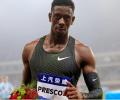 Sports Shorts: Briton Prescod claims shock 100m win