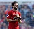 Manchester City, Salah break records as Liverpool take top-four spot