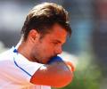 Italian Open: Rusty Wawrinka suffers early exit