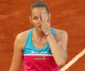 Tennis Roundup: Pliskova damages umpire's chair; Halep holds top ranking