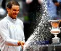 Nadal wins Italian Open crown; Svitolina defends title