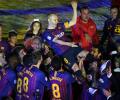 PHOTOS: Iniesta and Torres given emotional send offs on final day of season