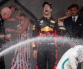 Ricciardo takes tense Monaco win on Red Bull's 250th