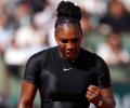 The secret behind Serena's superhero catsuit at French Open