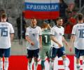 Hosts Russia lowest ranked among teams at FIFA World Cup