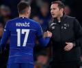 League Cup: Chelsea deny Lampard's Derby in thriller