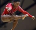 This gymnast didn't mean to give everyone a heart attack