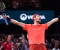 PHOTOS: Khachanov stuns Djokovic to win Paris Masters