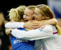 Czech Republic beat US.to clinch sixth Fed Cup in eight years