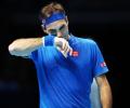 ATP Finals: Error-prone Federer loses opener, Anderson off to flyer