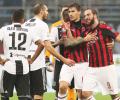 Football Extras: Higuain apologises after send-off in Milan loss