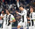 Champions League PIX: Juve through; Bayern demolish Benfica