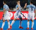 World Cup PIX: Olympic champions Argentina, NZ score hard-fought wins