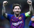 PHOTOS: Maestro Messi fires Barcelona to win at Spurs