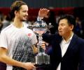 Tennis round-up; Qualifier Medvedev shocks Nishikori to win Japan Open